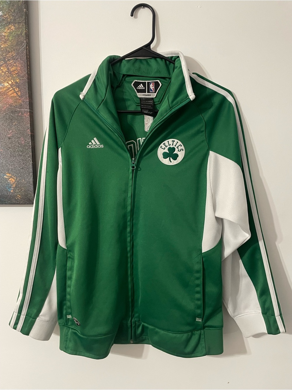 adidas Boston Celtics Track Jacket for kids (boys) Large 14-16